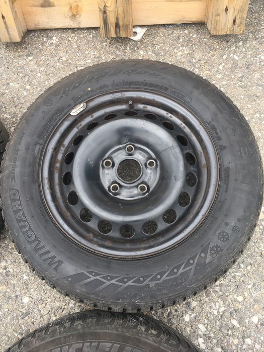 Set jante iarnă vag group 5x112 195 65 R15 M+S vw Golf 6-7 Audi Skoda
