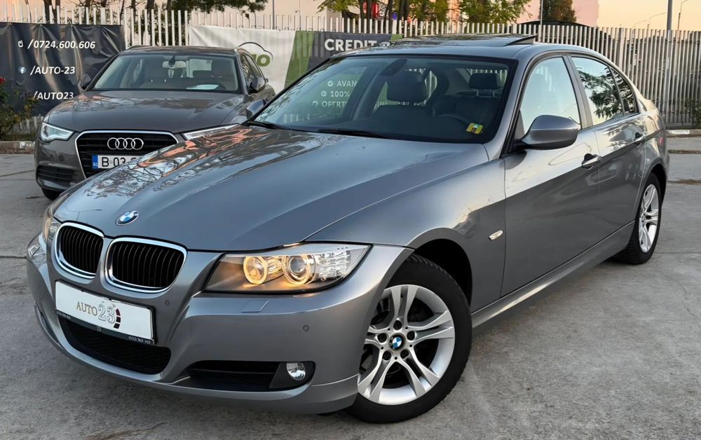 BMW Seria 3 Bmw 320 i Benzina-170 C.P/Automat/Piele/Navy/Trapa/Xenon/Finantare