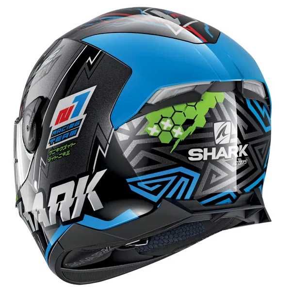 Мото Каска SHARK SKWAL 2.2 NOXXYS,XS 53-54,вградени очила NEW