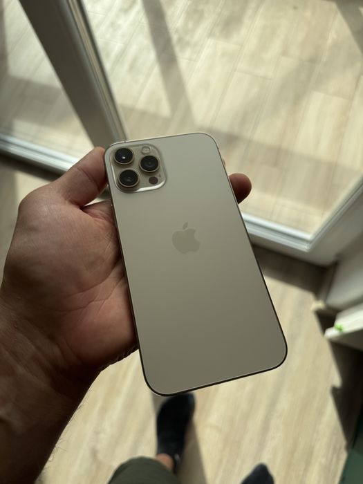iPhone 12 Pro Max, imoecabil, ținut numai în husă și cu folie