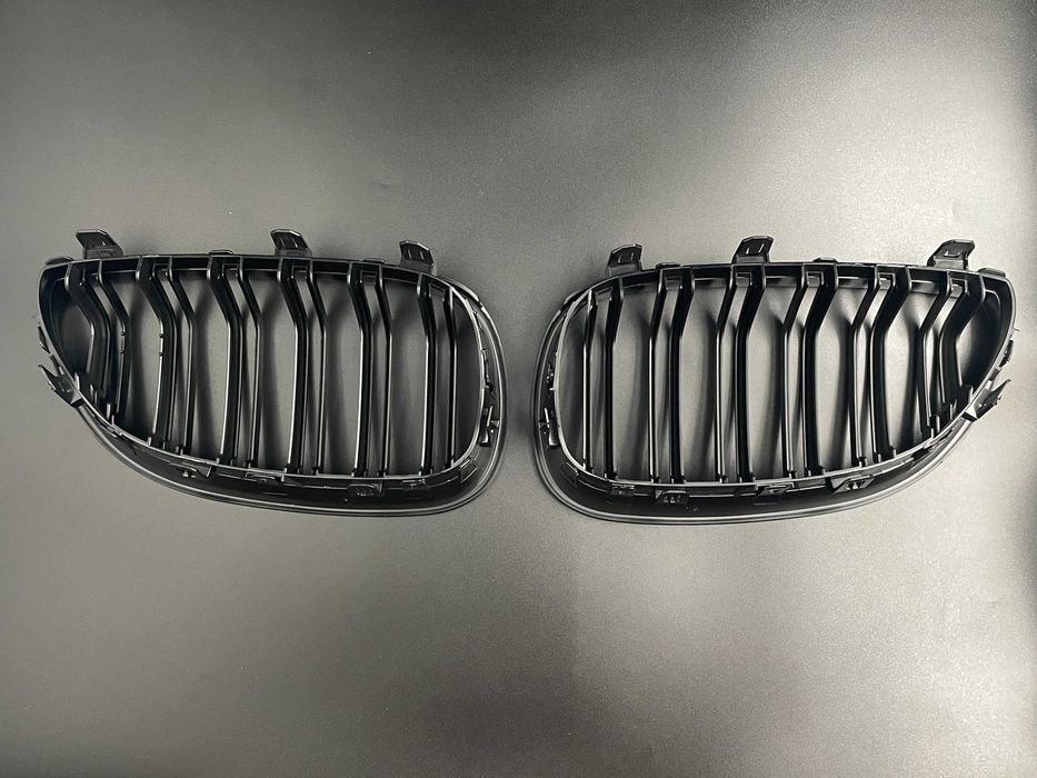 Grila dubla neagra compatibila BMW E60 Seria 5