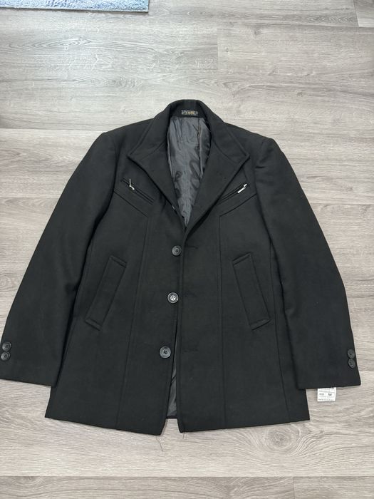 Palton barbati 60% lana nou fara eticheta masura M