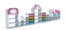 Mobilier Educațional – Rafturi Modulare BNL242-3