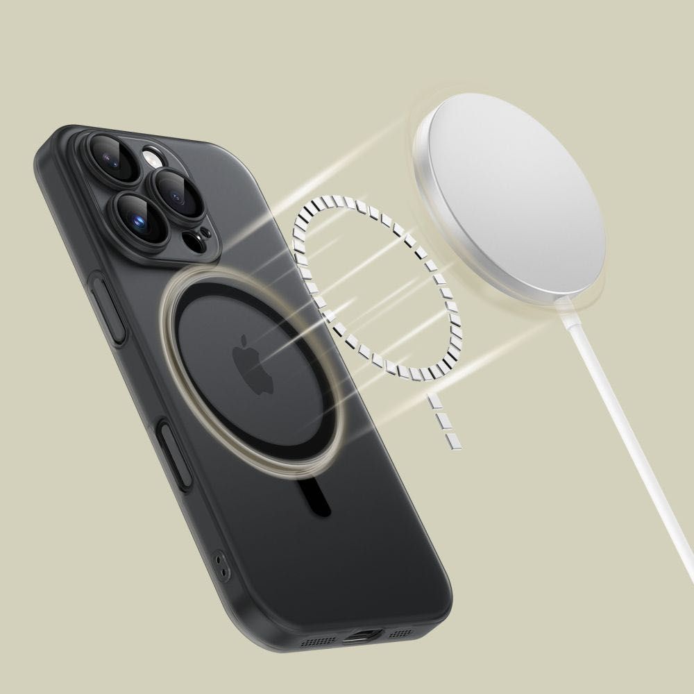 Тънък матов калъф за iPhone 16 Pro/Max с Magsafe TECH-PROTECT