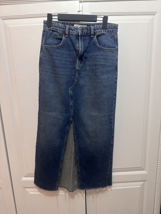 Джинсовая Юбка Zara