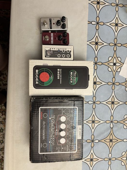 Басовые и гитарные педали