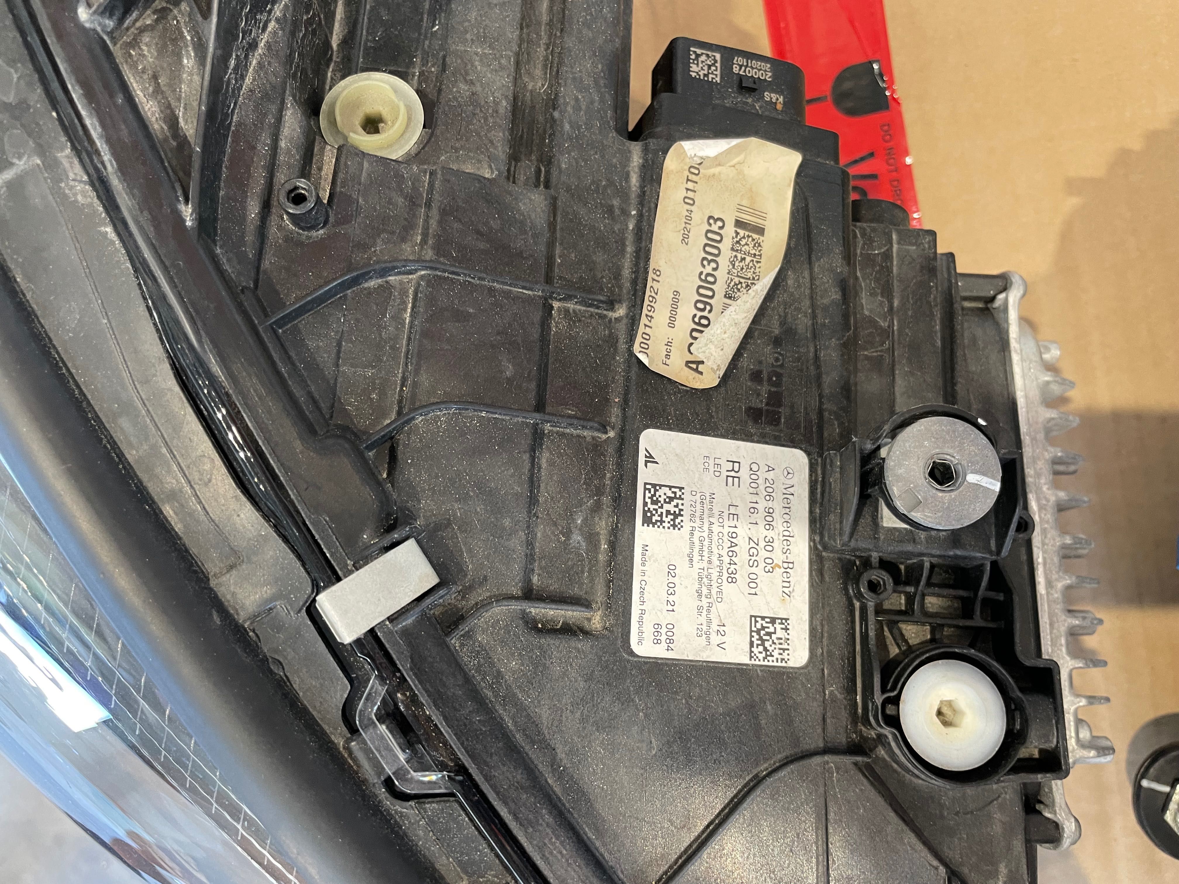 Mercedes C Klasse w206 Digital light фарове