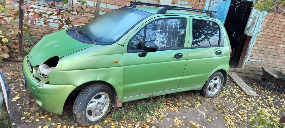 Daewoo matiz на разбор находится в Чапаево ЗКО