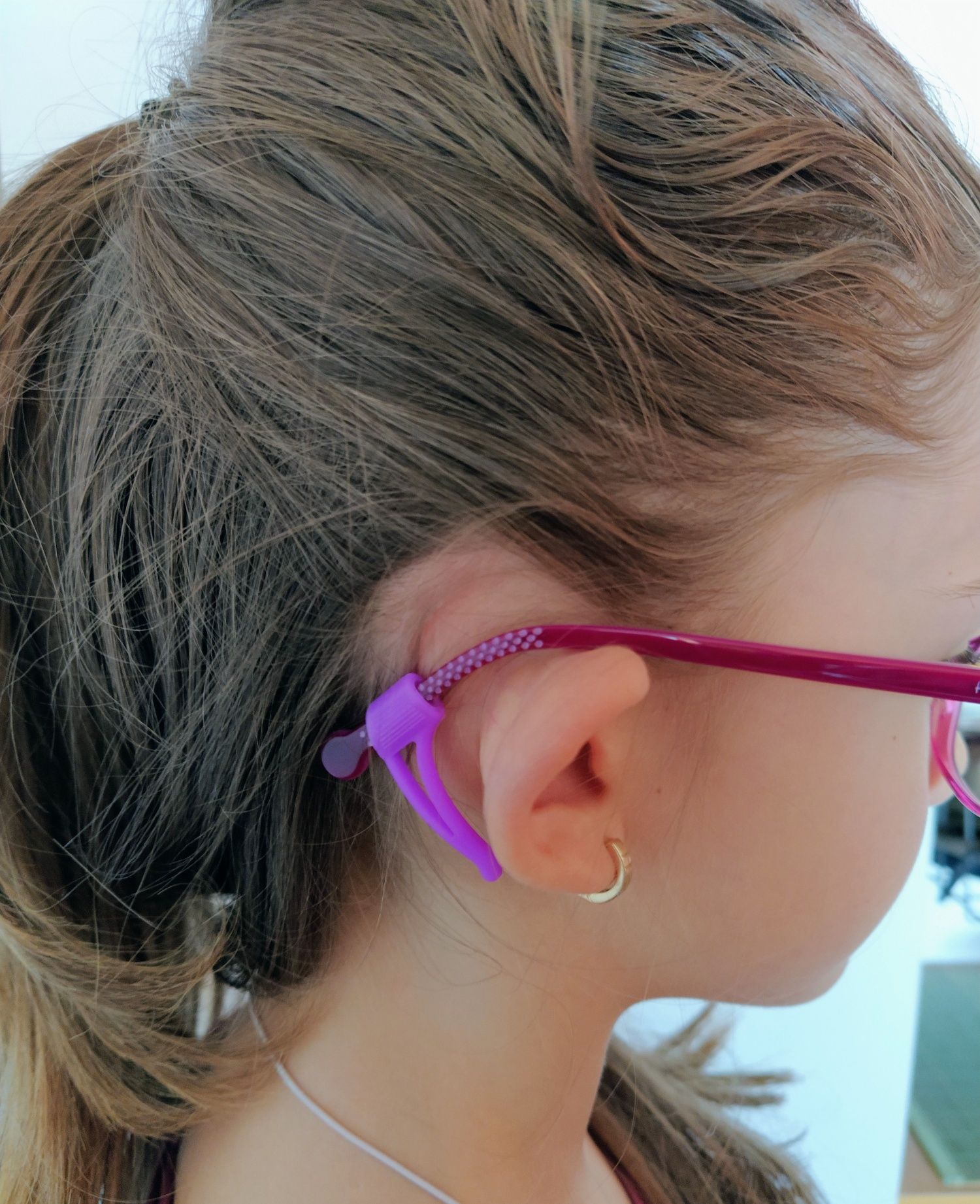 Accesorii ochelari copii, suport anti-alunecare(terminale) din silicon