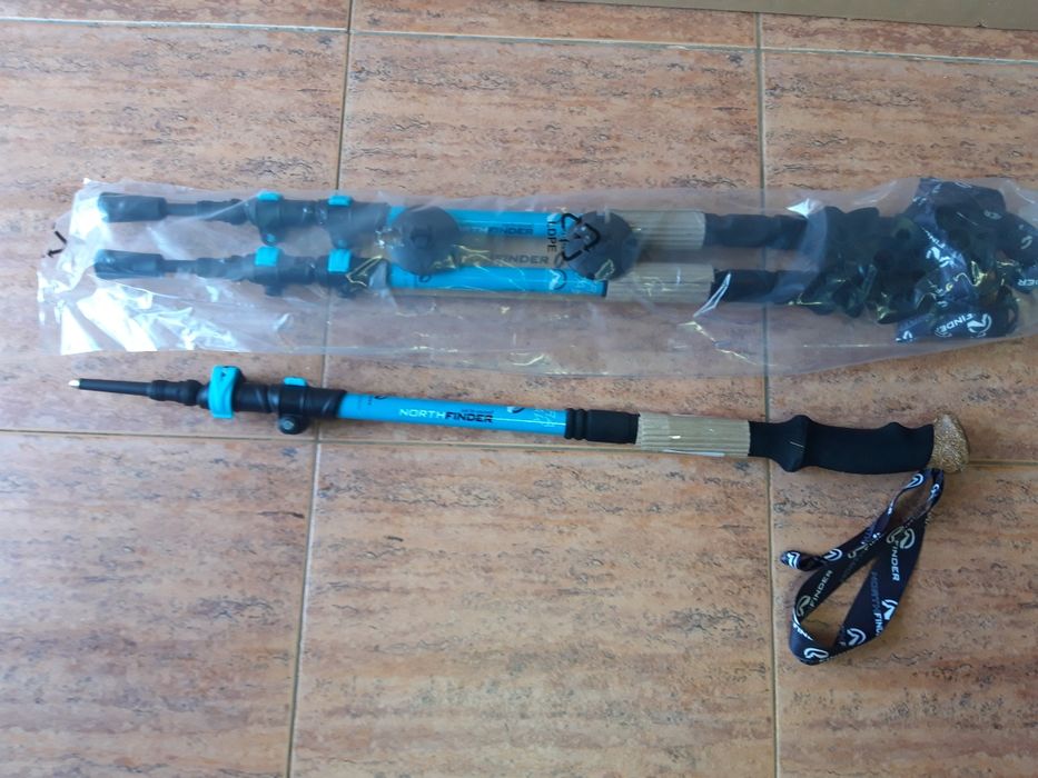 Тройно сгъваеми щеки Nortfinder - Tatra Peak  - 60лв. син цвят.