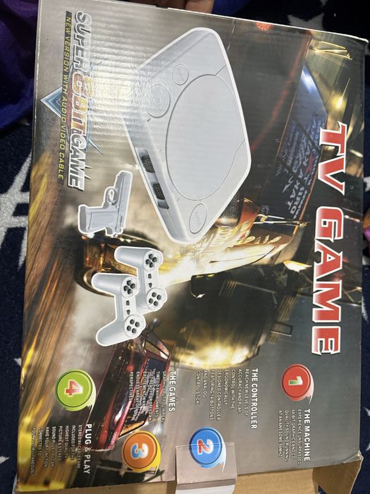 Consola retro Super mario bros, f1 formula etc.