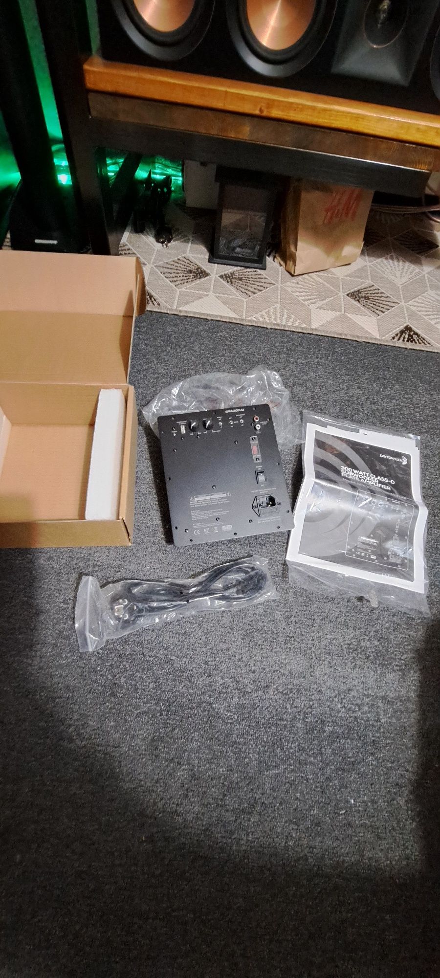Difuzor subwoofer ,amplificator (jbl ,infinity ,mtx denon marantz