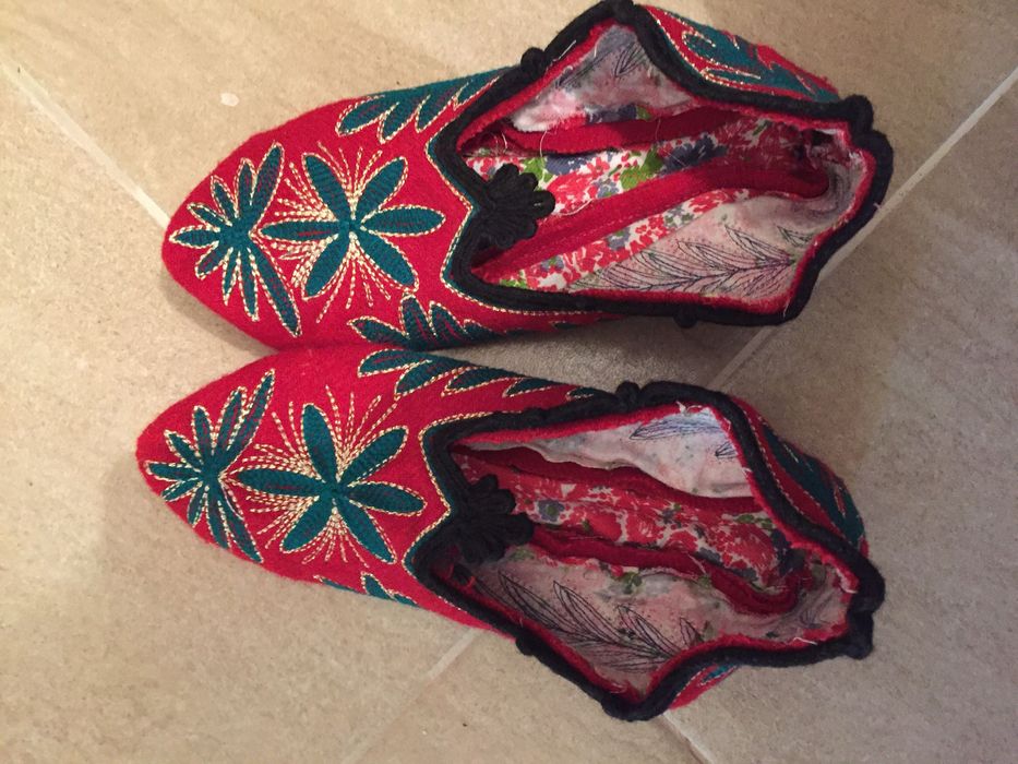 Дамски терлици ръчно изработени