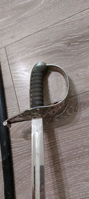 Sabie Germania Rară pentru Ofițeri de  Cavalerie -" Hessian " M1884