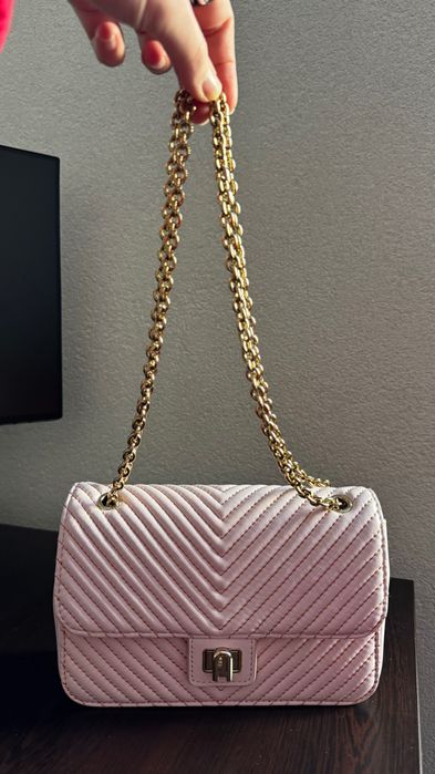 Чанта от естествена кожа Furla pop star