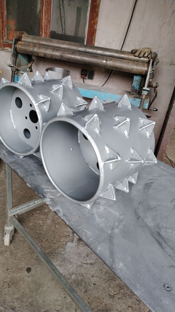 Roți metalice motocositoare