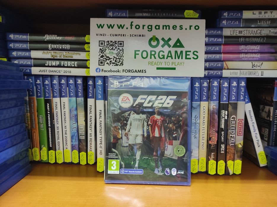 FC 26 PS4 SIGILAT fostul FIFA Forgames.ro