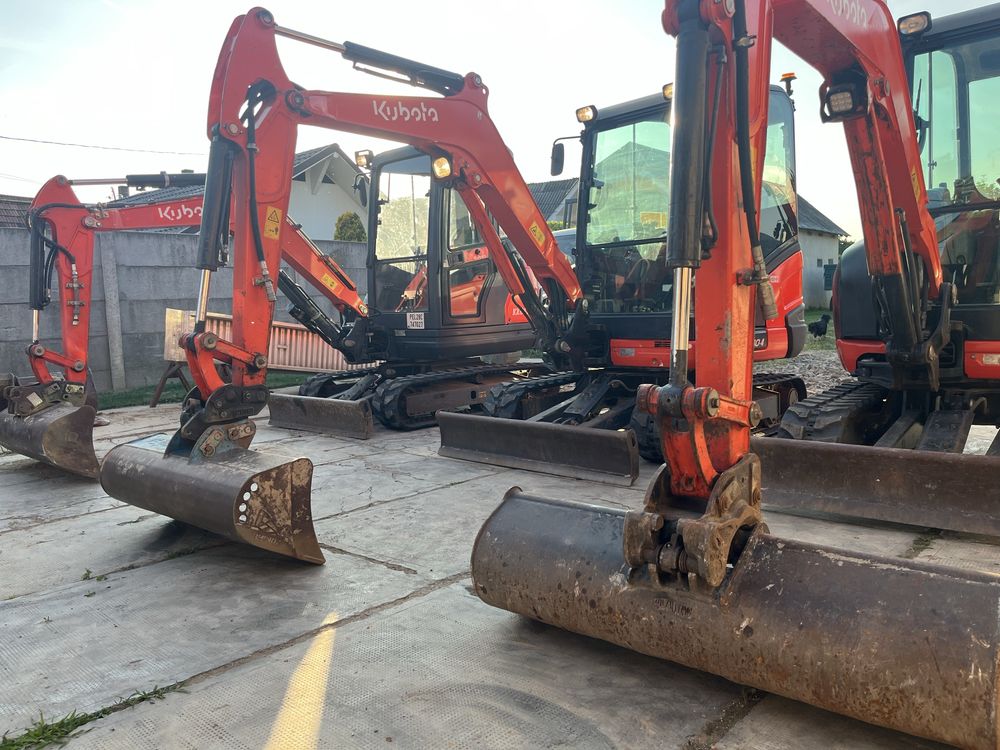 Miniexcavator kubota
