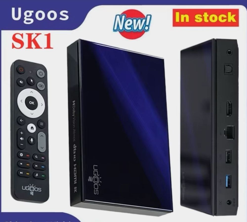 Смарт тв приставка Ugoos SK 1   8/128GB