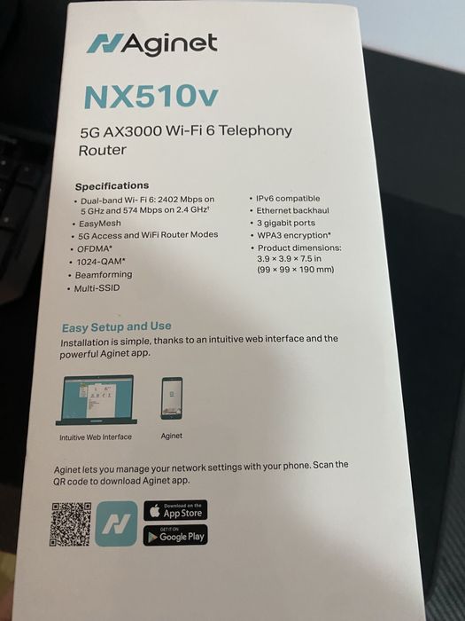 Router Tp link NX510v 5G cu slot de SIM