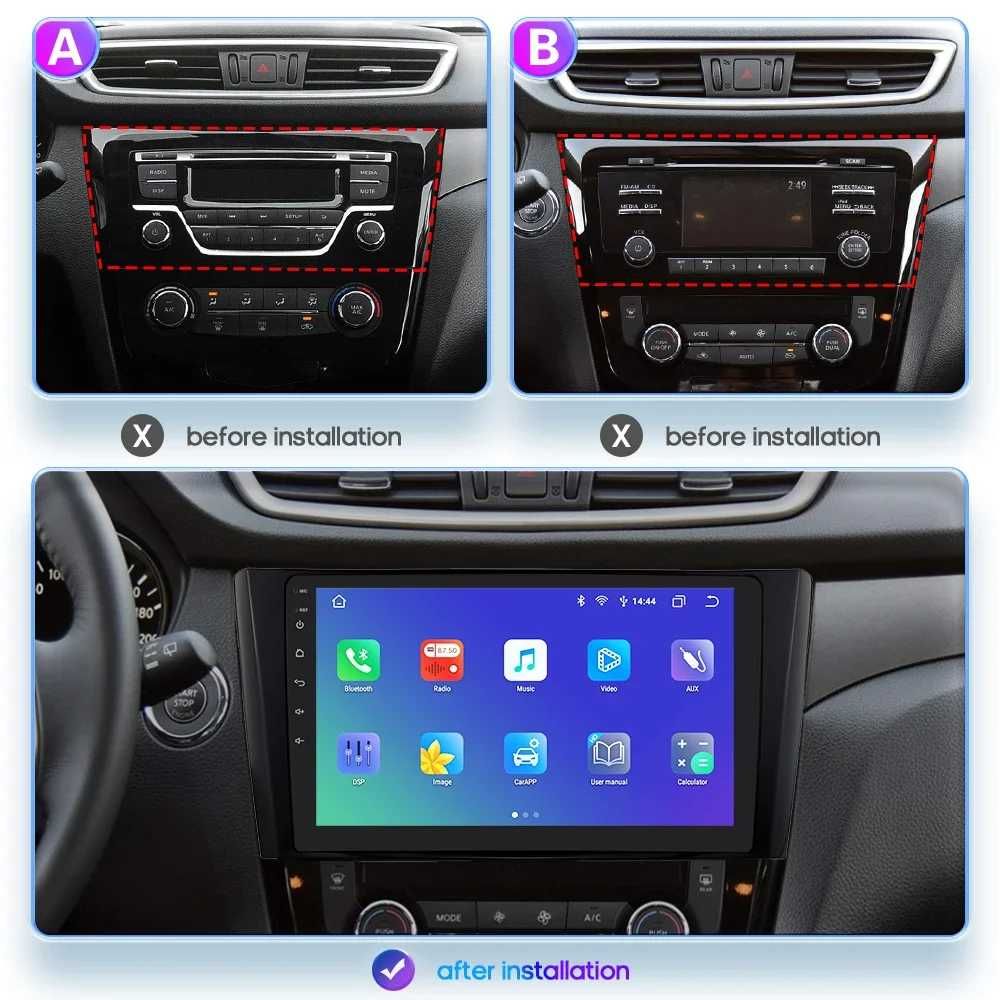 Nissan X-Trail 3,Qashqai J11,Rogue  Мултимедия Навигация Android