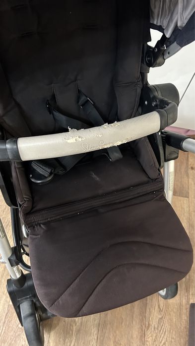 Коляска 2в1 люлька прогулочный блок прогулка