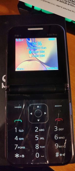 Telefon simplu 2G  flip dual sim