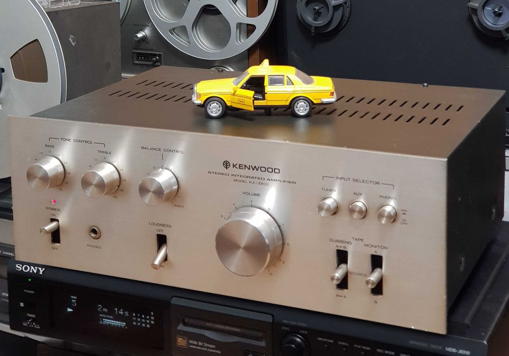 Amplificator Statie Audio Stereo Vintage KENWOOD KA 3300 (Made Japan)