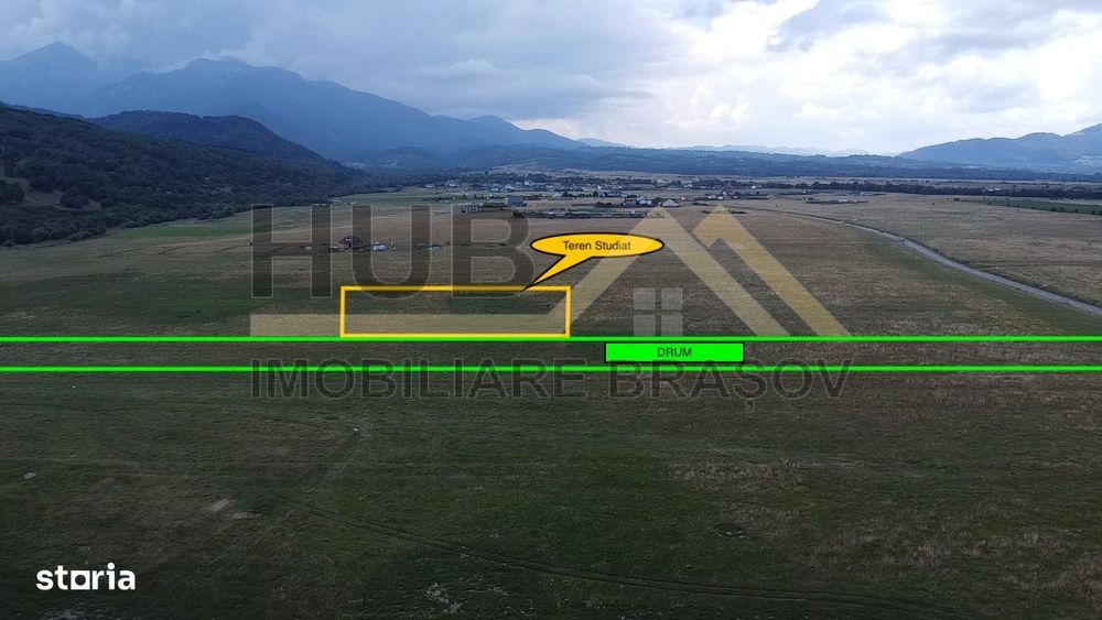 Oportunitate Teren Glajarie Rasnov | 1290mp | PUZ | Curent