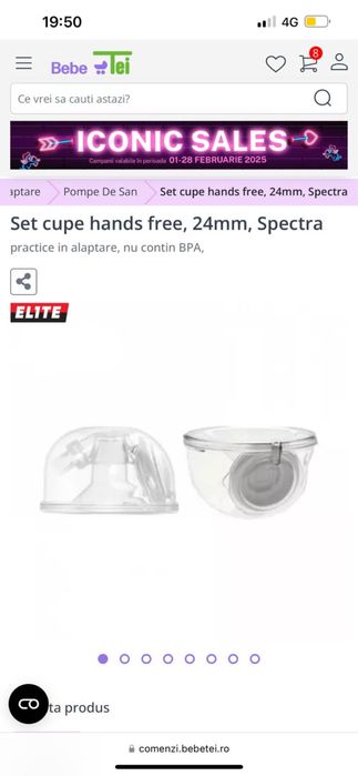 Pompa de san electrica duala 9 Plus Spectra