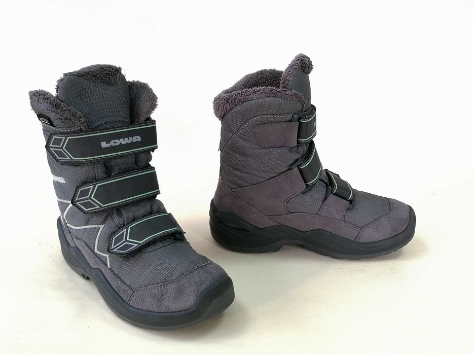Bocanci copii 31 32 ghete munte Moonboot Lowa Goretex imblaniti