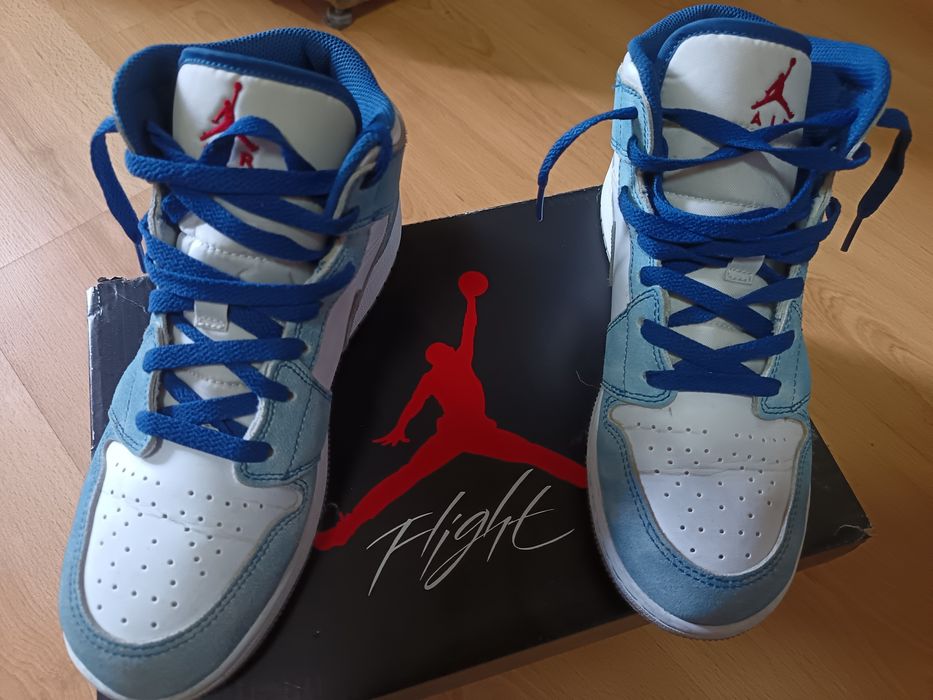 Air Jordan 1Mid French Blue Măr.39