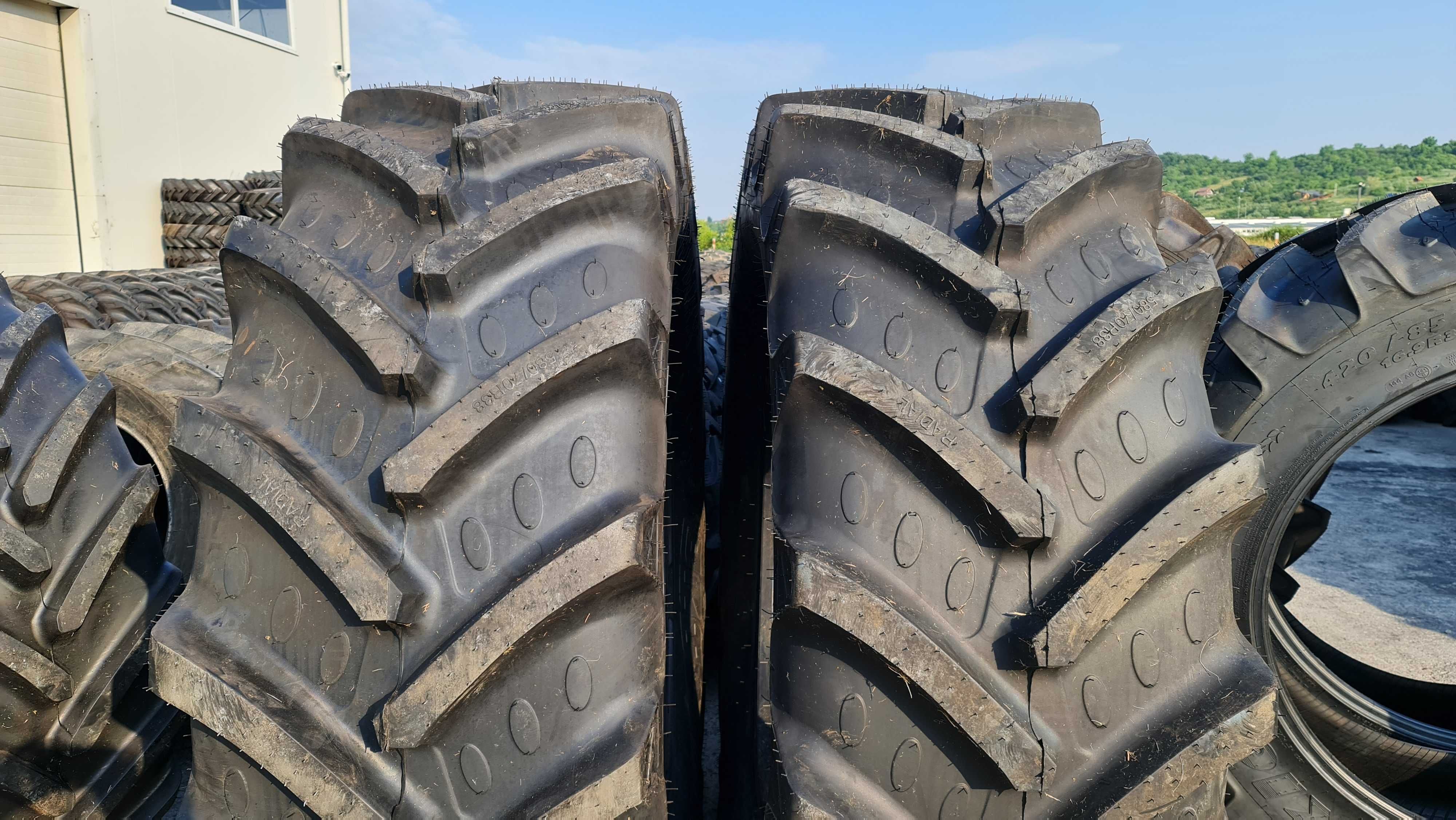 Cauciucuri noi 580/70R38 BKT AGRIMAX FORTIS anvelope factura