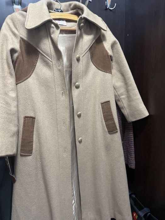 Palton VINTAGE Lână si Catifea Reiata