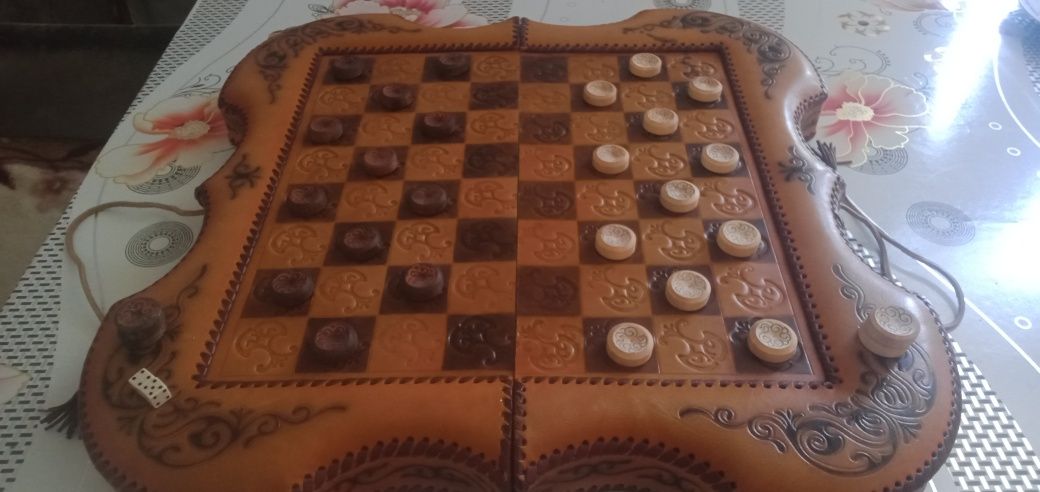 Нарды и шашки ручной издели