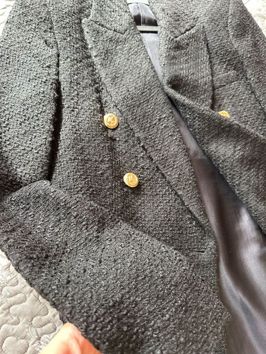 Черно сако букле Zara