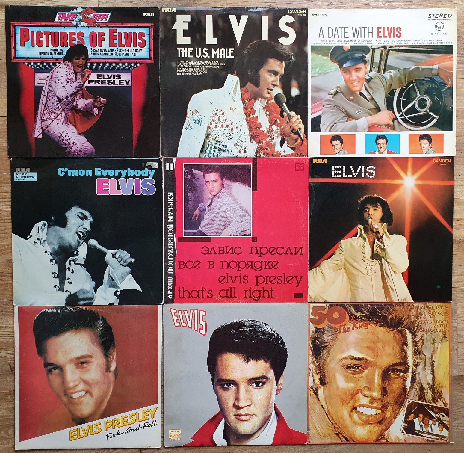 Disc vinil vinyl Frank Sinatra Count Basie Elvis Presley  Beatles rock