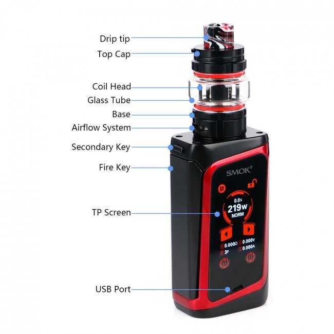 Sigilat! Smok Morph 219W Touch-Screen EU Edition -tigara electronica