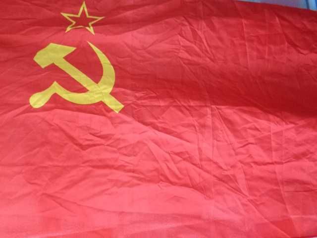 Знаме на СССР с размер 190 x 150 см