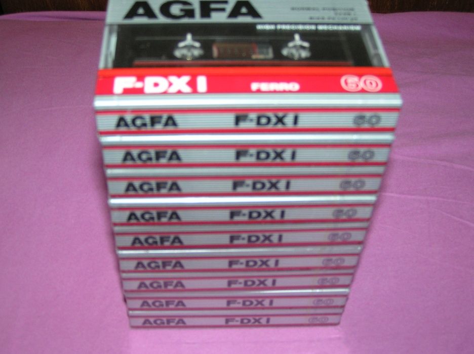 Casete audio Agfa F-DX