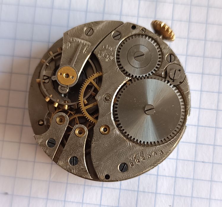 Старинные командирские часы Кировский мчз 40-50е годы