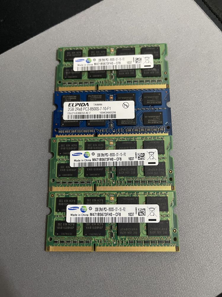 Memorii RAM Laptop 4GB 2GB DDR3 PC3 si PC3L