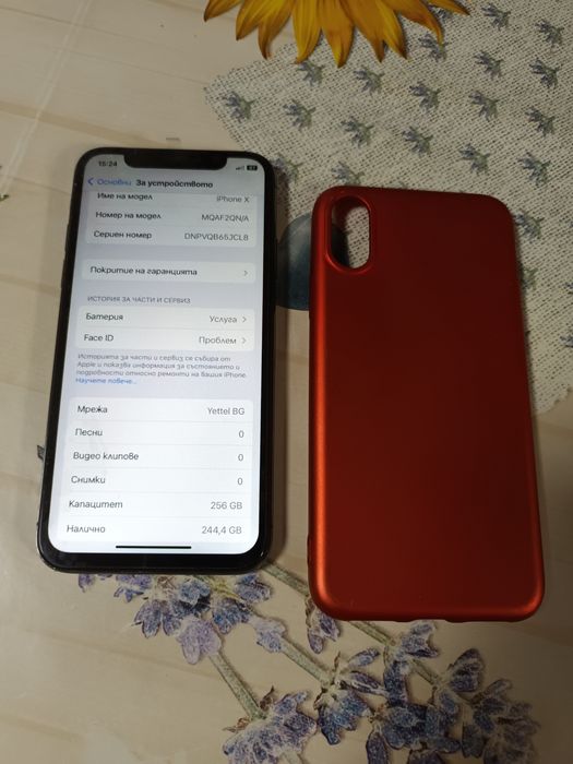 Iphone X    256 GB
