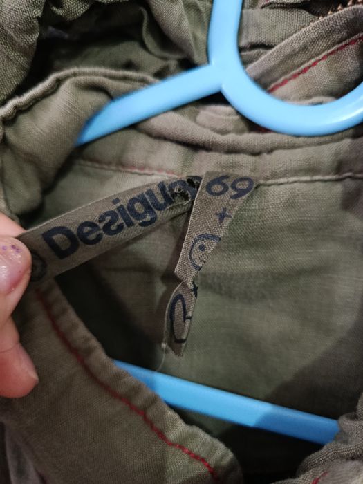 Jacheta Desigual Kiss Love Sex dama mărimea XS S 36 Hippie Punk Rock.I