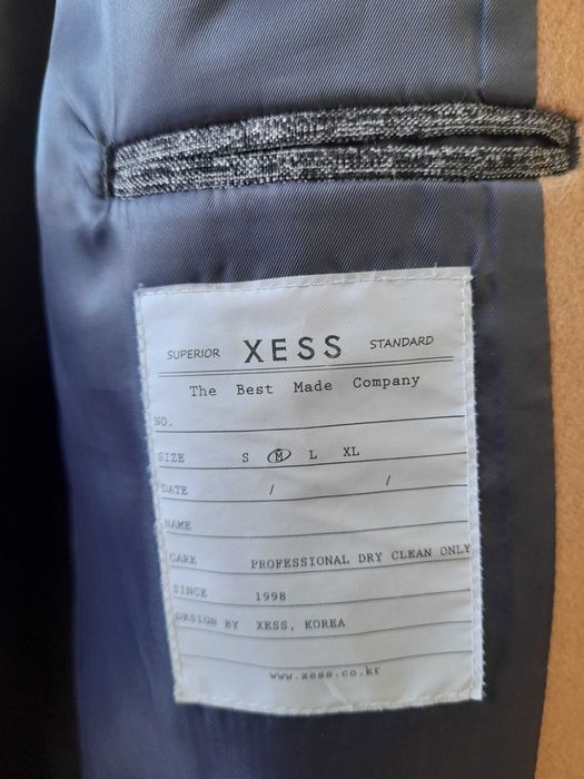 Мъжко Зимно вълнено палто на реномиран корейски бранд