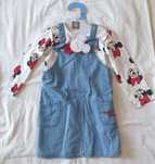 Vand set Disney bluza plus rochita marimea 98