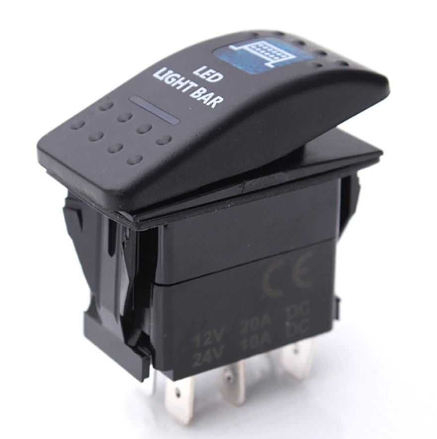 Buton Intrerupator Switch LED tip ARB - ATV - JEEP - Proiectoare LED