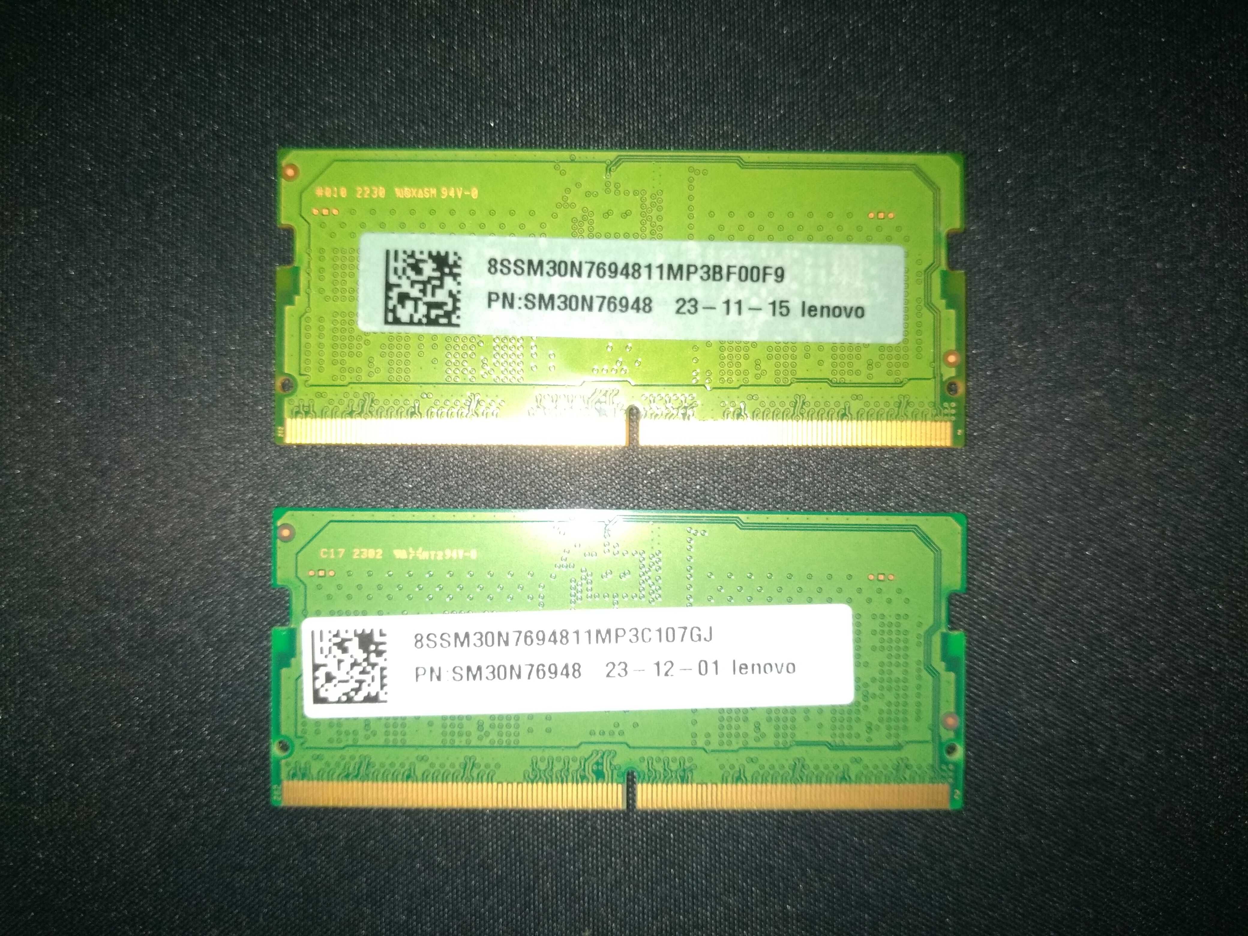 2 * 8GB RAM SODIMM DDR5 4800 MHz Samsung