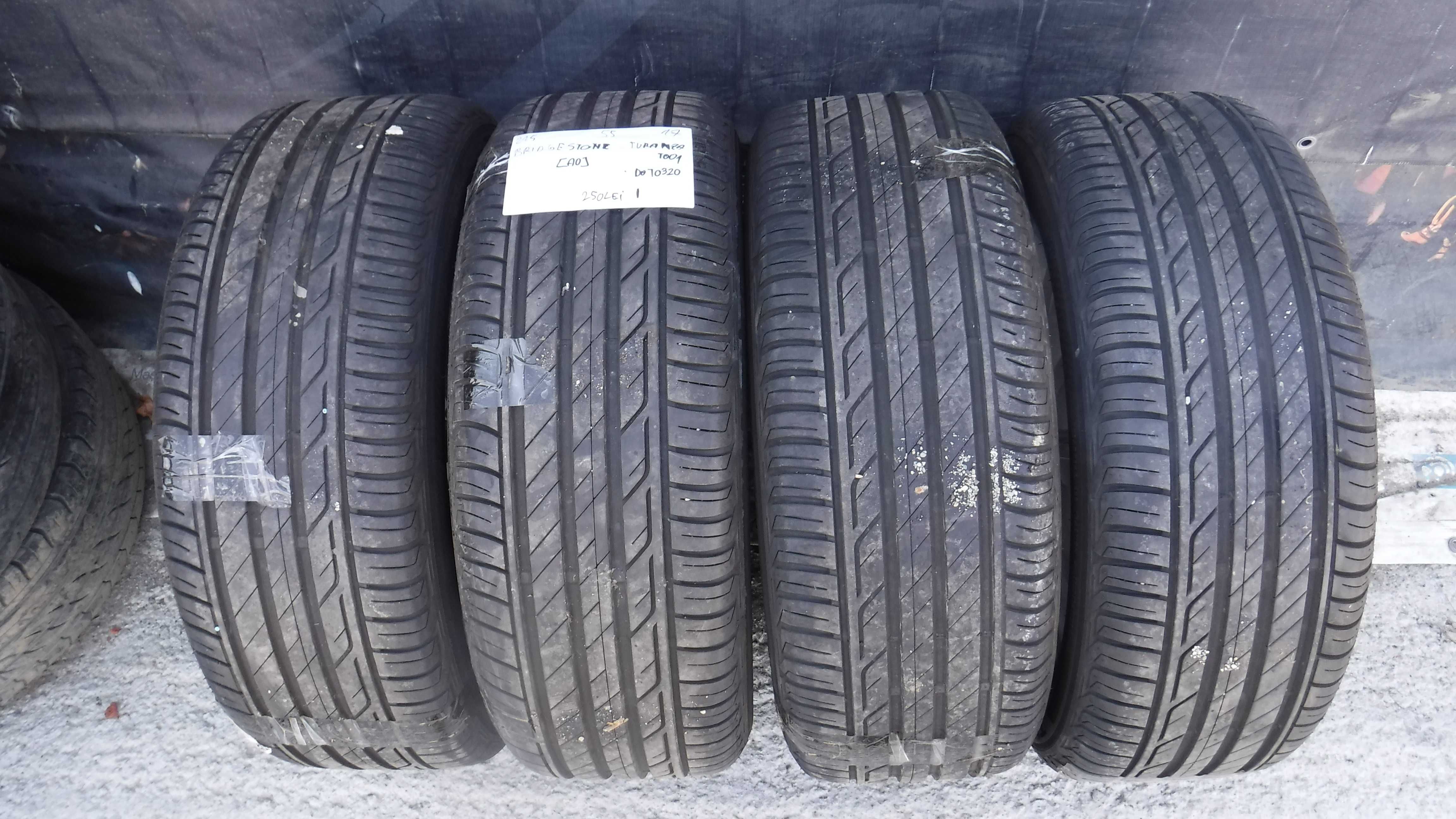 Jante Audi Q3 originale 17 ZOLL 215 55 17 vara Bridgestone Dot 0320