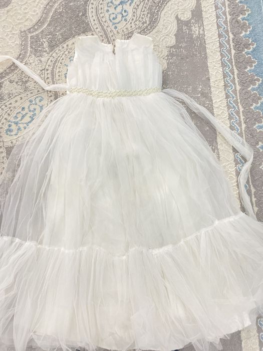 Белое платье для девочек